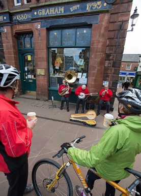 Cyclists in Penrith photo courtesy of the Nuture Eden Photo library