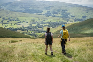 Walkers Westmorland and Furness Way: Kirkby Stephen to Sedbergh photo courtesy of the Cumbria Photo Library