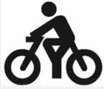 Cyclists friendly logo