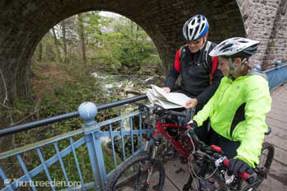 Cyclists at Kirkby Stephen photo by Tony West, courtesy of the Nurture Eden Photo Library