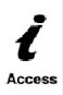 'i' access logo