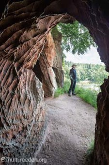 Lacy's Caves photo by Tony West courtesy of the Nurture Eden Photo Library