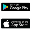 Google Play and app store logo