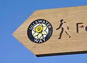 The Ullswater Way signpost