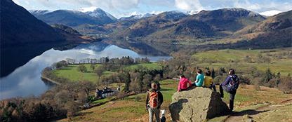 Ullswater Way walkers