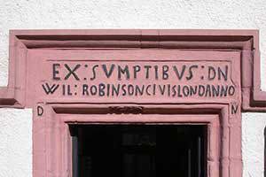 Penrith and Eden Museum date stone by John Burrows Photography