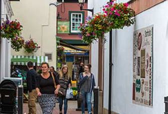 Shopping in Penrith photo courtesy of John Burrows Photography