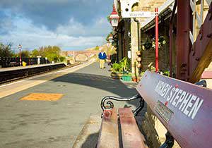 Kirkby Stephen Station photo by Dave Willis courtesy of the Cumbria Photo Library