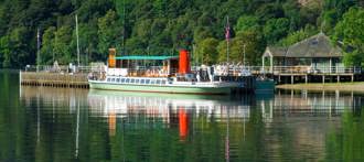 Ullswater Steamers, photo by Dave Willis, courtesy of the Cumbria Photo Library