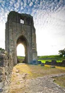 Shap Abbey photo courtesy of the Cumrbria Photo library