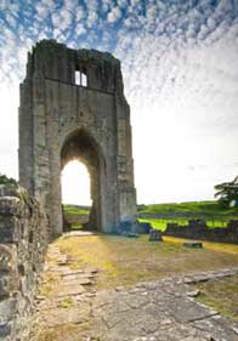 Shap Abbey photo Dave Willis courtesy of the Cumbria photo library