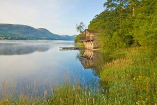 Pooley Bridge Pier House photo by Dave Willis courtesy of the Cumbria Photo Library
