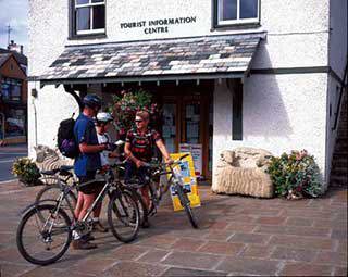 Bikes at the Upper Eden Visitor Centre, Kirkby Stephen