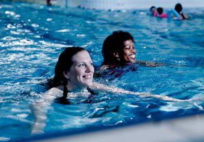 Swimming ladies