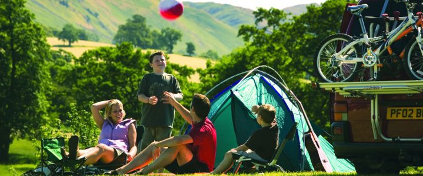 Family camping