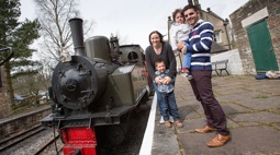South Tynedale Railway photo courtesy of the Nurture Eden Photo Library)