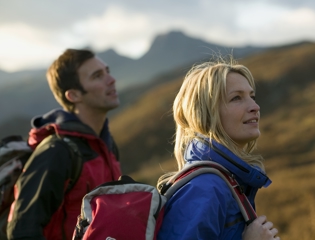 Walkers photo courtesy of the Cumbria Photo Library