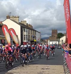 Tour of Britain in Kirkby Stephen photo by Kellie Bradburn-Sims
