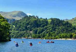 Kayakers photo courtesy of Tall Bloke Adventures