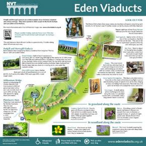 Stenkrith - Hartley Viaduct Walk - New interpretation Panels