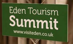 Eden Tourism Summit sign
