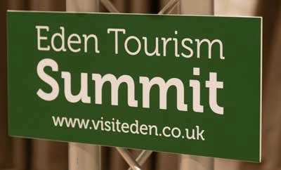 Eden Tourism Summit sign