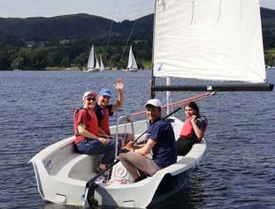 Ullswater Sailing School boat