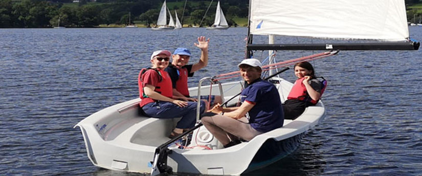 Ullswater Sailing School boat