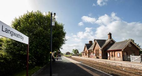 Langwathby Station photo by Helen Shaw www.malkinphotography.co.uk