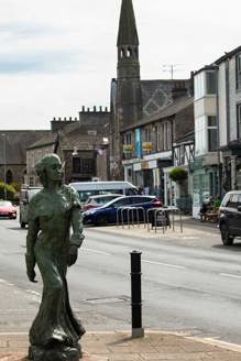Lady Anne Clifford statue in Kirkby Stephen photo by Helen Shaw www.malkinphotography.co.uk