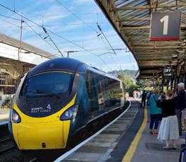 Avanti train at Penrith