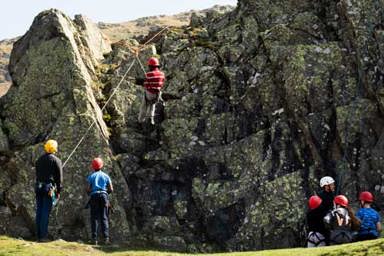 Ullswater children climbing photo by Helen Shaw www.malkinphotography.co.uk