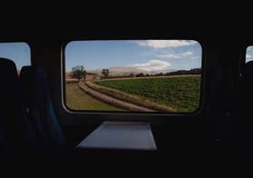 View from Settle to Carlisle train window