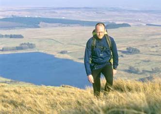 Walker at Wet Sleddale photo courtesy of the Cumbria Photo library