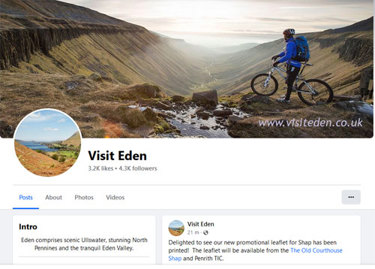 Facebook Visit Eden