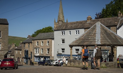 Alston walkers photo courtesy of the Cumbria Photo Library