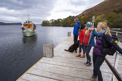Ullswater 'Steamer' photo courtesy of the Cumbria Photo Library
