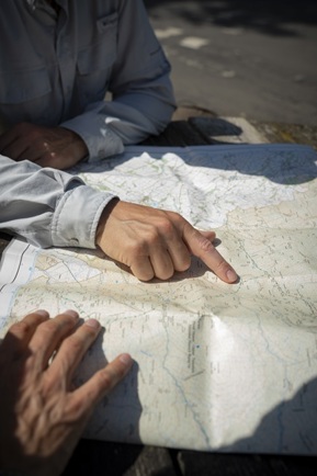 Map reading photo courtesy of the Cumbria Photo Library