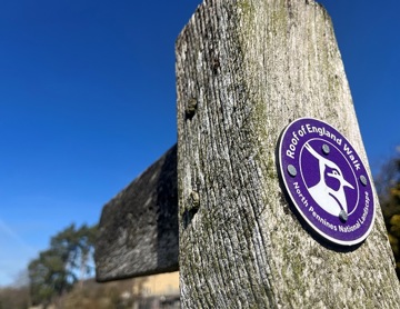 Roof of England waymarker