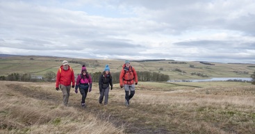 Roof of England walkers