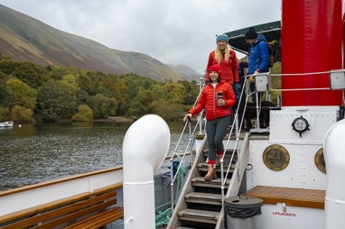 Ullswater 'Steamers' group photo courtesy of the Cumbria Photo library
